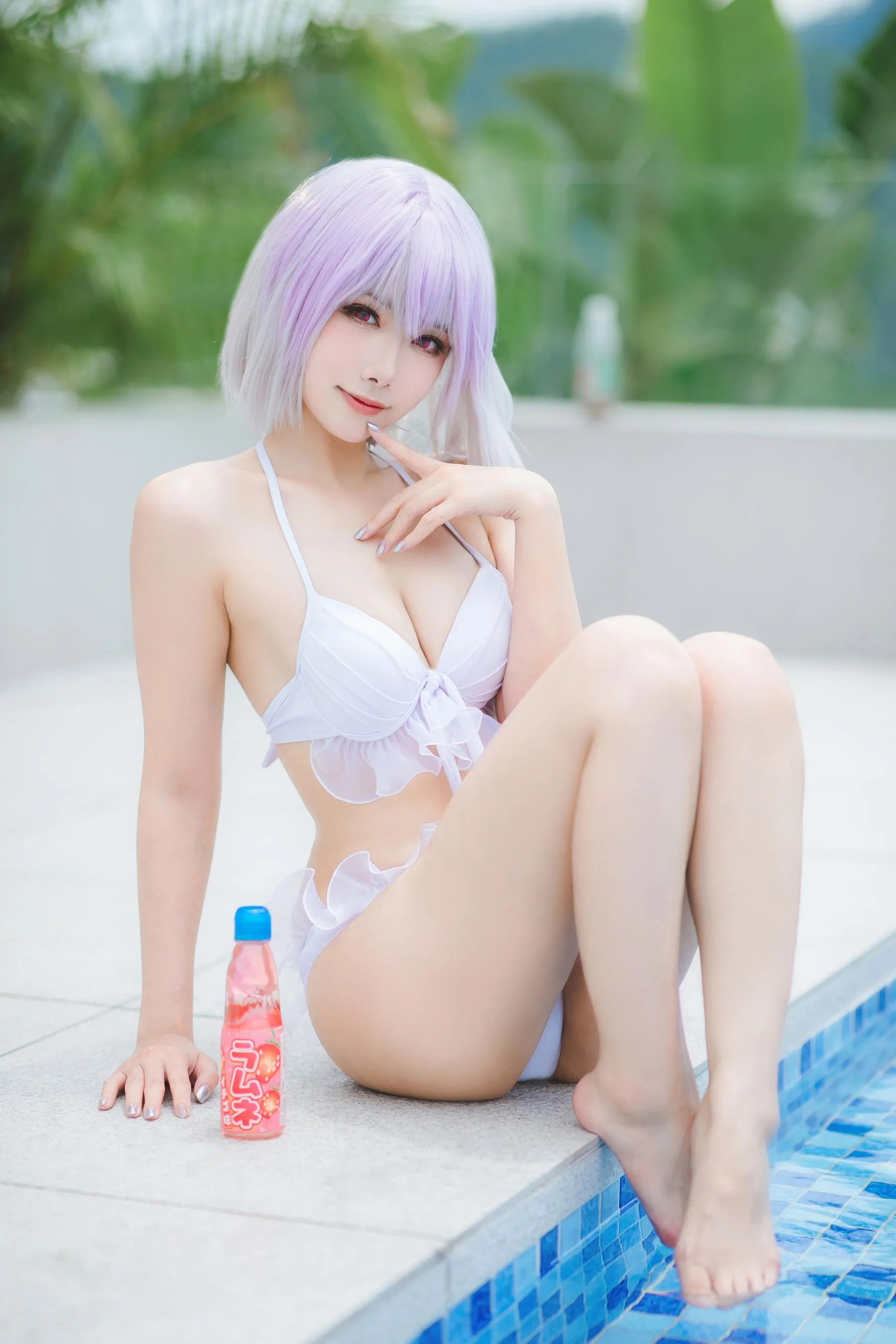Momoko葵葵 – NO.35 瓜希酱 SSSS.GRIDMAN 宝多六花新条茜 泳装 [55P]插图2